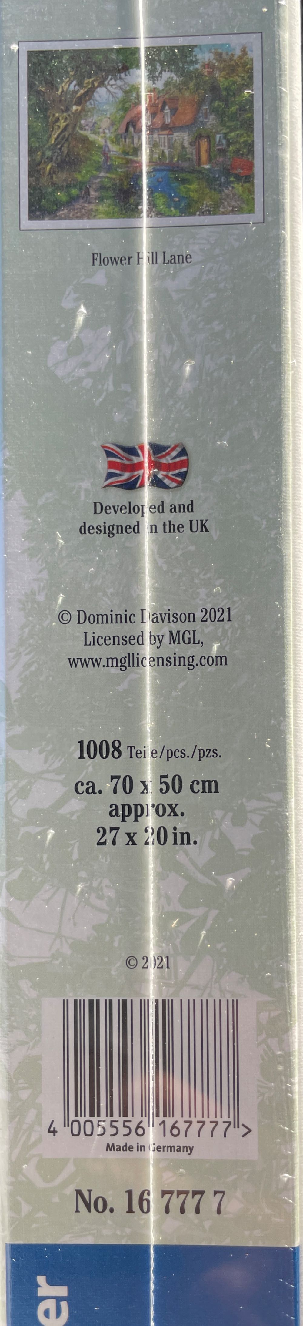 Flower Hill Lane - Ravensburger puzzle collectible [Barcode 4005556167777] - Main Image 2