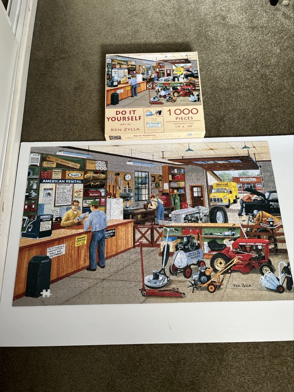 Do It Yourself - SunsOut puzzle collectible [Barcode 796780399471] - Main Image 2