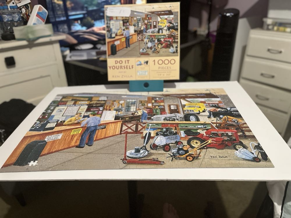 Do It Yourself - SunsOut puzzle collectible [Barcode 796780399471] - Main Image 3