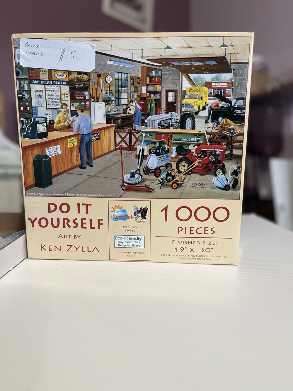 Do It Yourself - SunsOut puzzle collectible [Barcode 796780399471] - Main Image 4