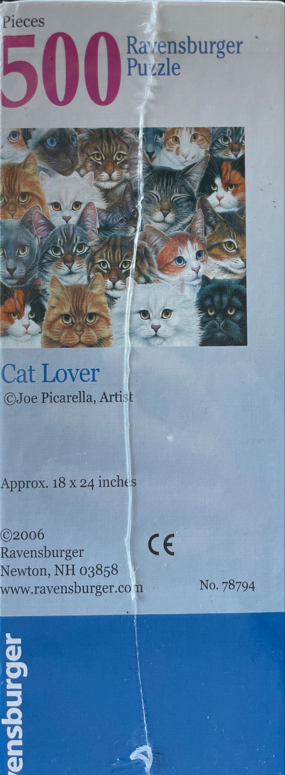 Cat Lover - Ravensburger puzzle collectible [Barcode 666273787941] - Main Image 2