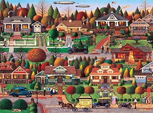 Buffalo Games Dave Garbot Cartoon World Landmarks Of The United States Piece Jigsaw Puzzle