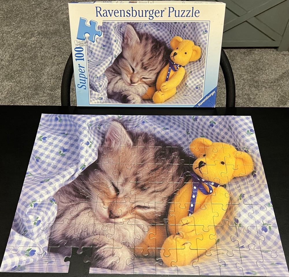 Dreamy Kitten - Ravensburger puzzle collectible [Barcode 4005556107940] - Main Image 3