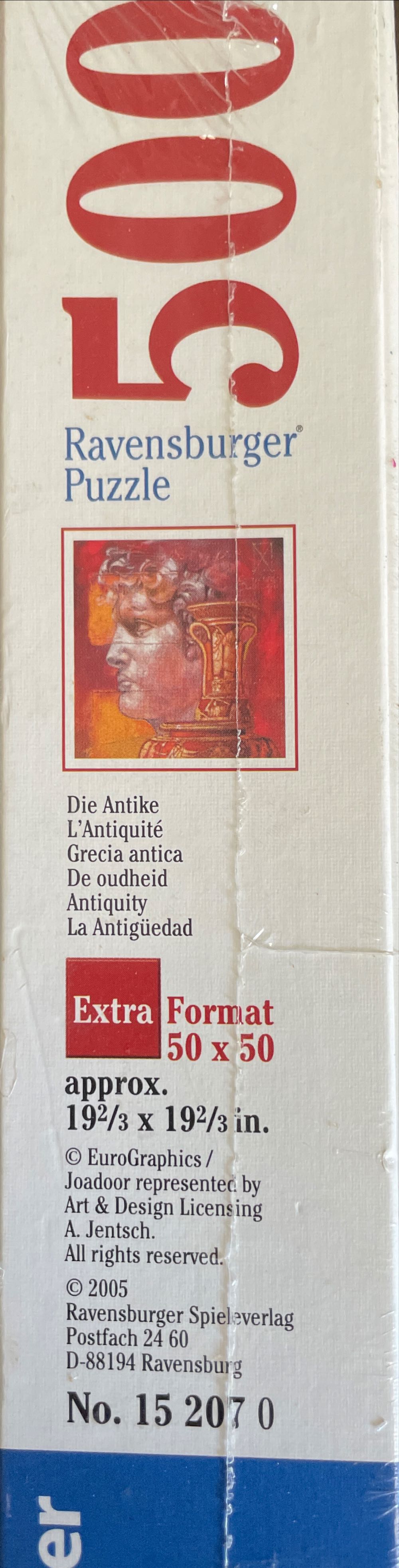 Antiquity - Ravensburger puzzle collectible [Barcode 4005556152070] - Main Image 2
