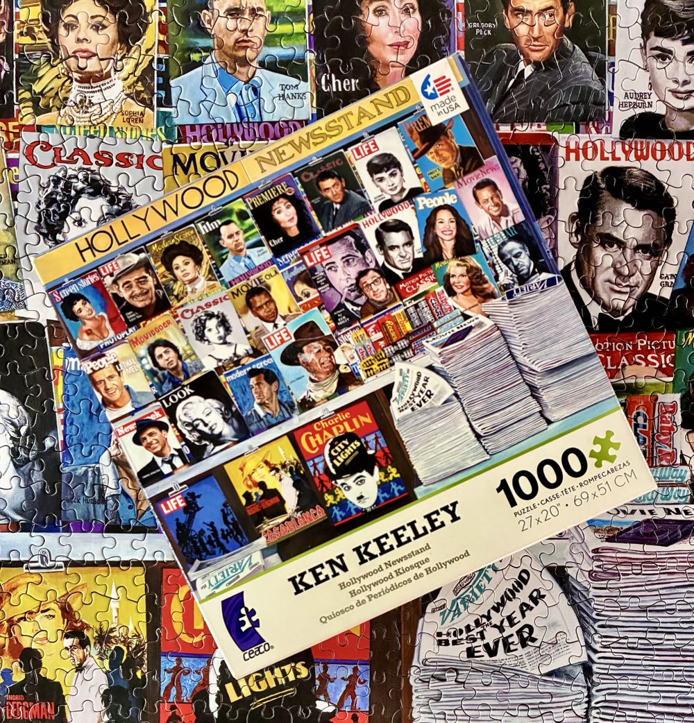 Ceaco: Hollywood Newsstand - Ceaco puzzle collectible [Barcode 021081033473] - Main Image 2