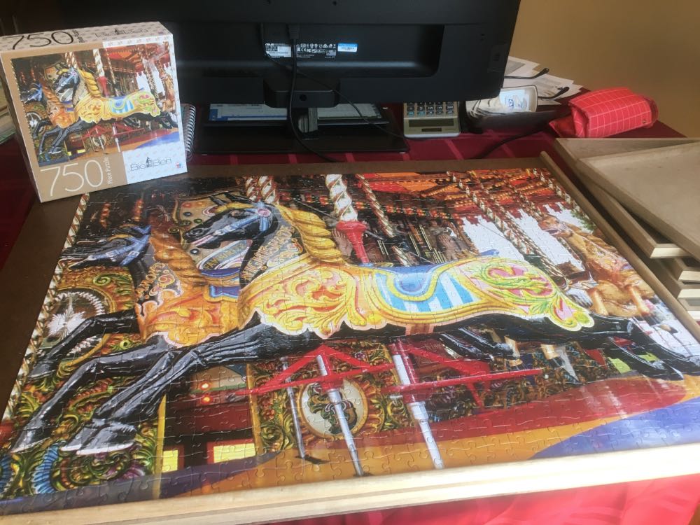 Carousel Horse - Big Ben puzzle collectible [Barcode 778988694152] - Main Image 2