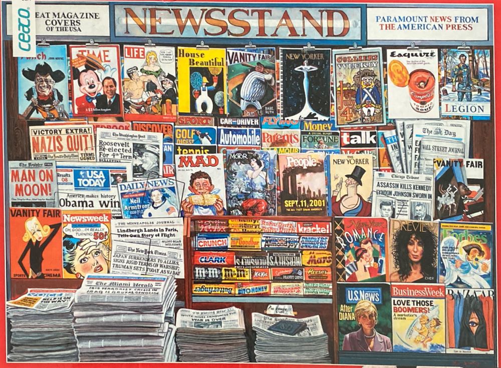 Great Magazine Covers-Ken Keeley-Ceaco  puzzle collectible - Main Image 1