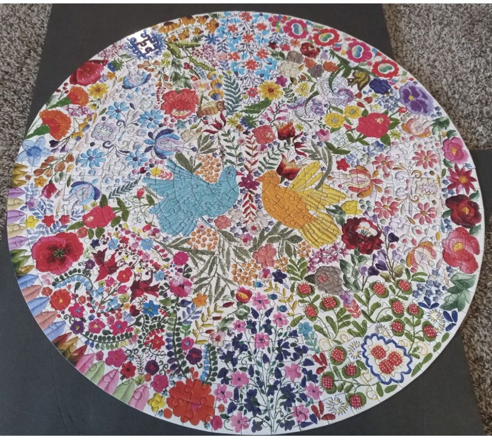 Blue Bird, Yellow Bird - Eeboo puzzle collectible [Barcode 689196506901] - Main Image 4