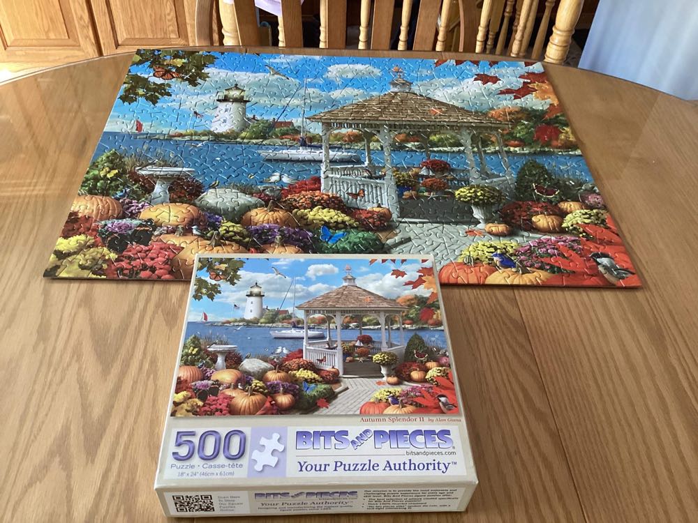 Autumn Splendor II - Bits And Pieces puzzle collectible [Barcode 192949000170] - Main Image 3