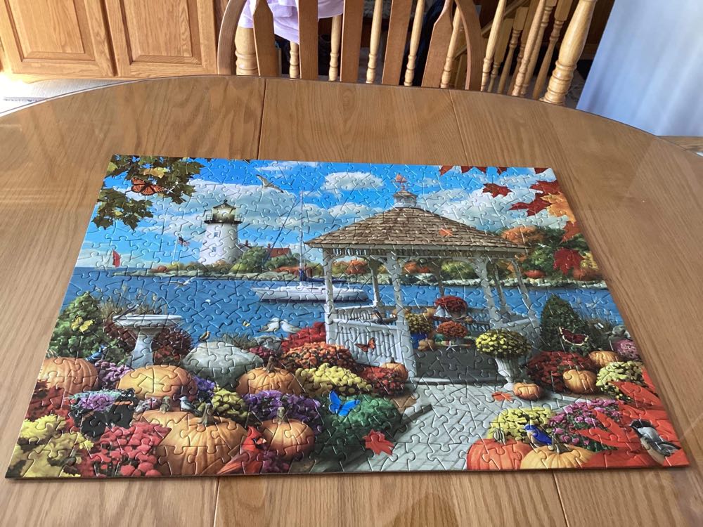 Autumn Splendor II - Bits And Pieces puzzle collectible [Barcode 192949000170] - Main Image 4