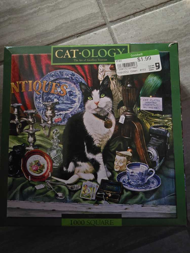Catology Jess - MasterPieces puzzle collectible [Barcode 705988710162] - Main Image 2