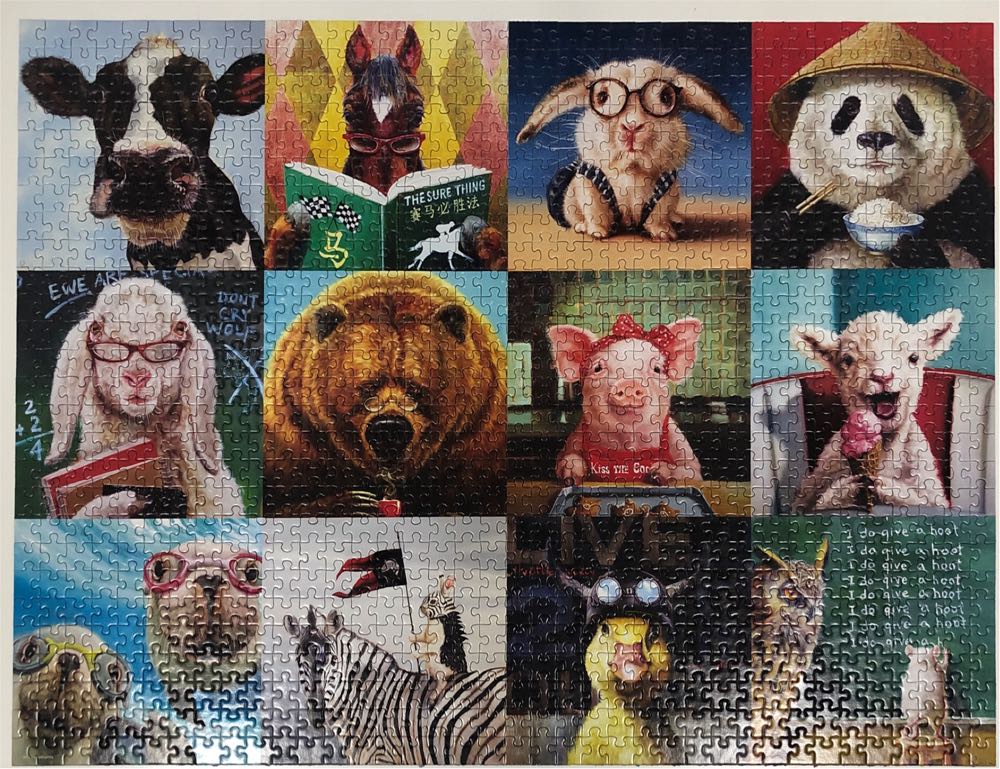 Funny Animals - Eurographics puzzle collectible [Barcode 628136555241] - Main Image 3