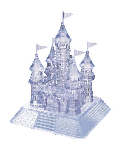 3D Castle (Clear) - Bepuzzled puzzle collectible [Barcode 023332309610] - Main Image 1
