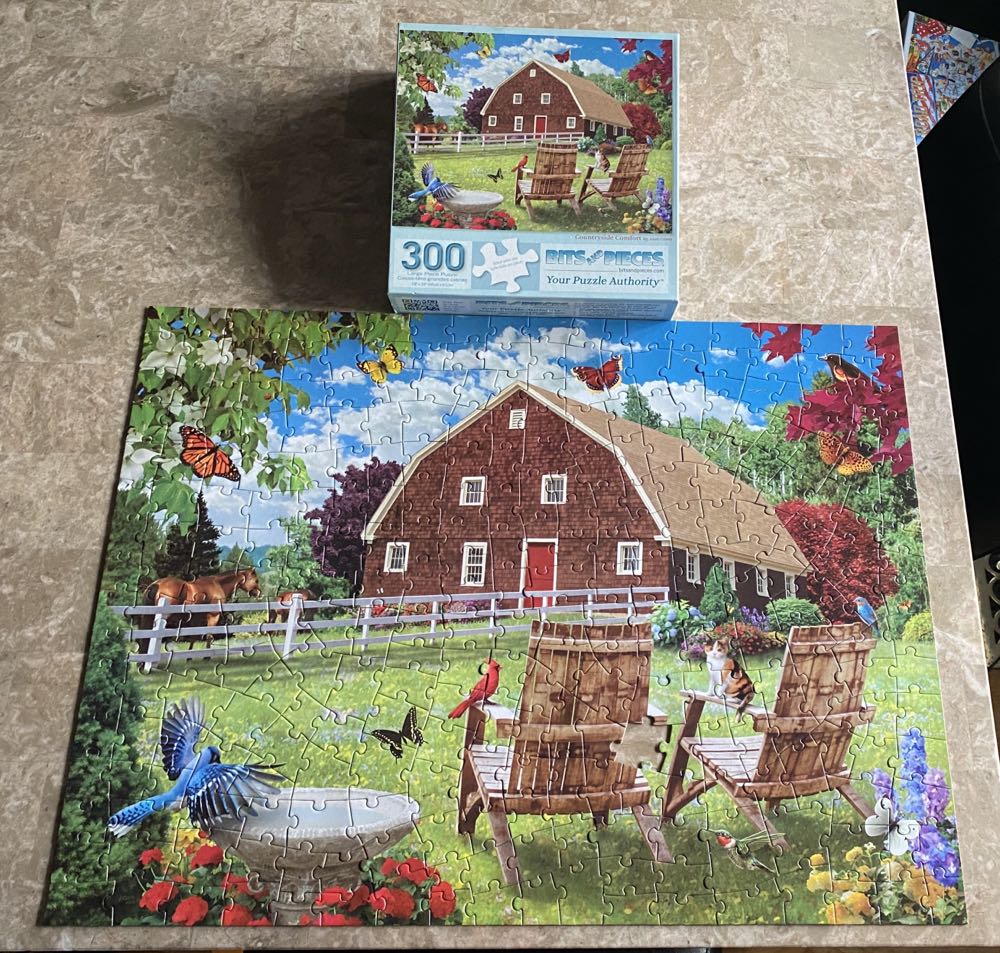 Countryside Comfort-NEW P - Bits & Pieces puzzle collectible [Barcode 192949050144] - Main Image 2