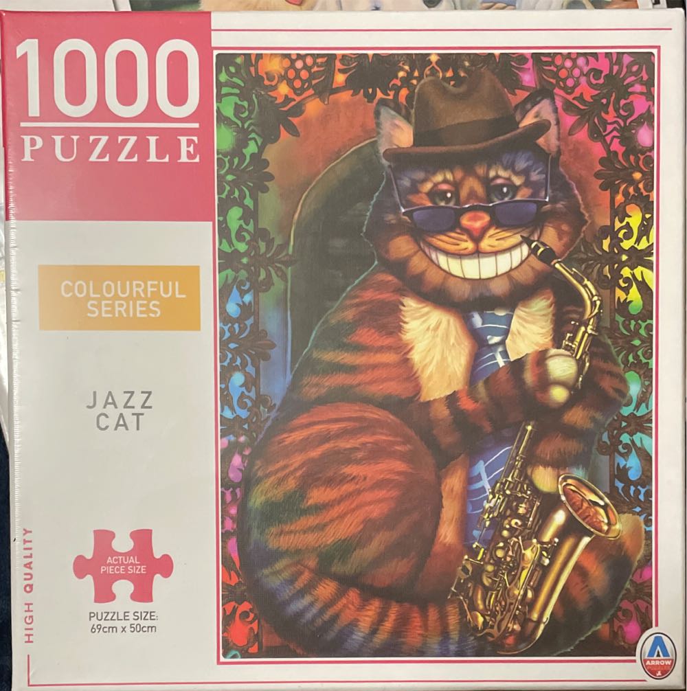 Arrow Colourful Series Cat Pieces - Arrow Puzzles puzzle collectible [Barcode 9317762187322] - Main Image 1