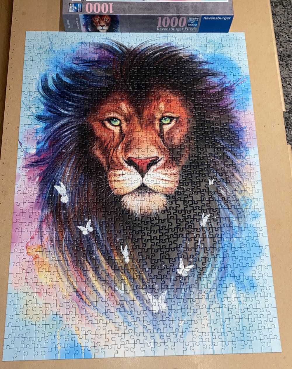 Majestic Lion - Ravensburger puzzle collectible [Barcode 4005556139811] - Main Image 2