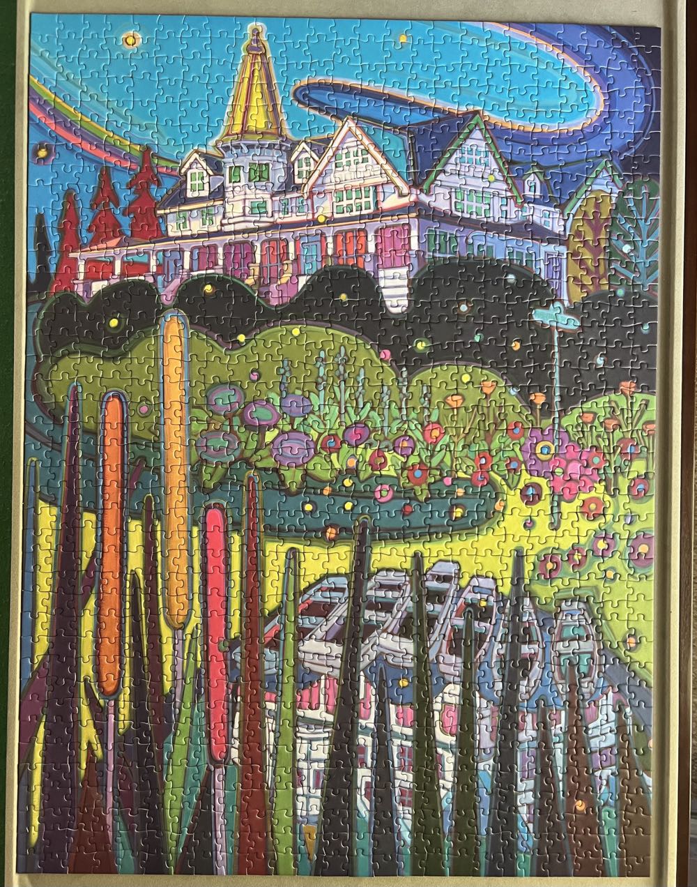 Down By The Fishing Pond - Pomegranate puzzle collectible [Barcode 9781087501833] - Main Image 2