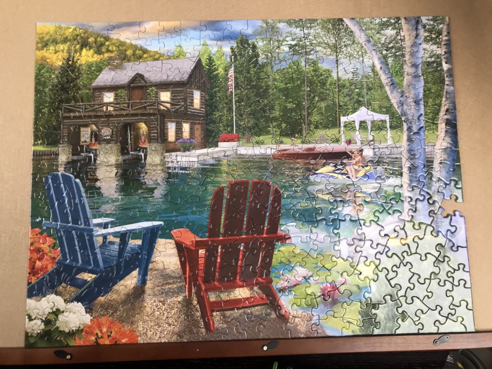 Summer At The Boathouse - Bits & Pieces puzzle collectible [Barcode 192949039859] - Main Image 3