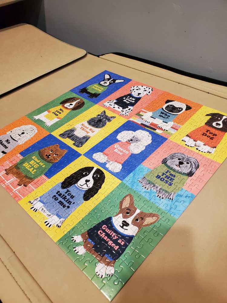 Boss Dogs** - Galison puzzle collectible [Barcode 9780735367890] - Main Image 3