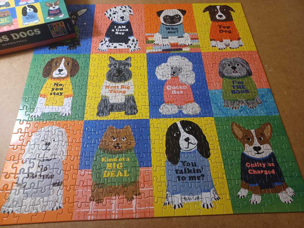 Boss Dogs** - Galison puzzle collectible [Barcode 9780735367890] - Main Image 4