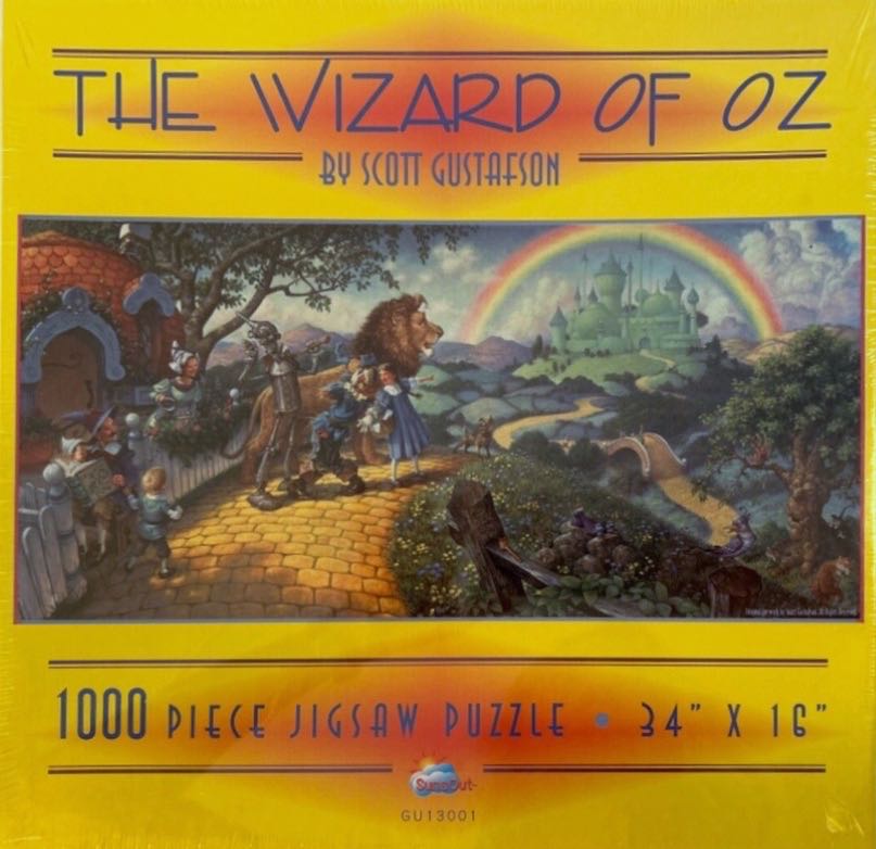The Wizard Of Oz - SunsOut puzzle collectible [Barcode 796780130012] - Main Image 2