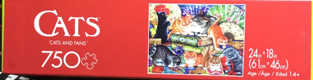 Cats And Fans - Buffalo puzzle collectible [Barcode 079346172863] - Main Image 4