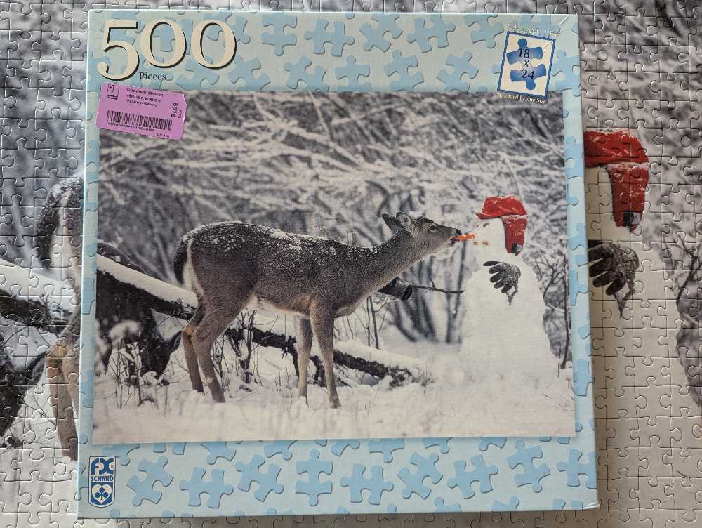 Stranger In The Woods (24BC-00NN) - FX Schmid puzzle collectible [Barcode 099252784080] - Main Image 2