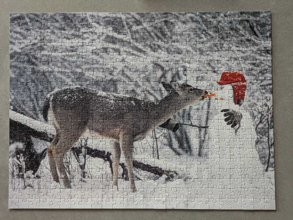 Stranger In The Woods (24BC-00NN) - FX Schmid puzzle collectible [Barcode 099252784080] - Main Image 3