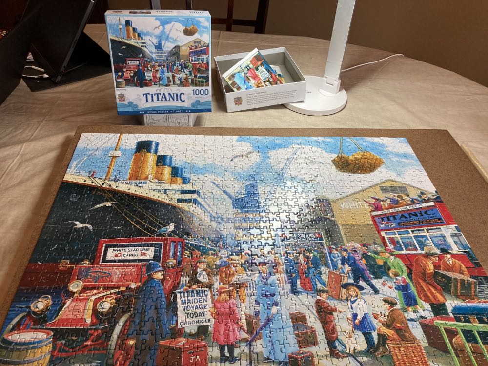 Titanic Now Boarding - MasterPieces puzzle collectible [Barcode 705988603464] - Main Image 2
