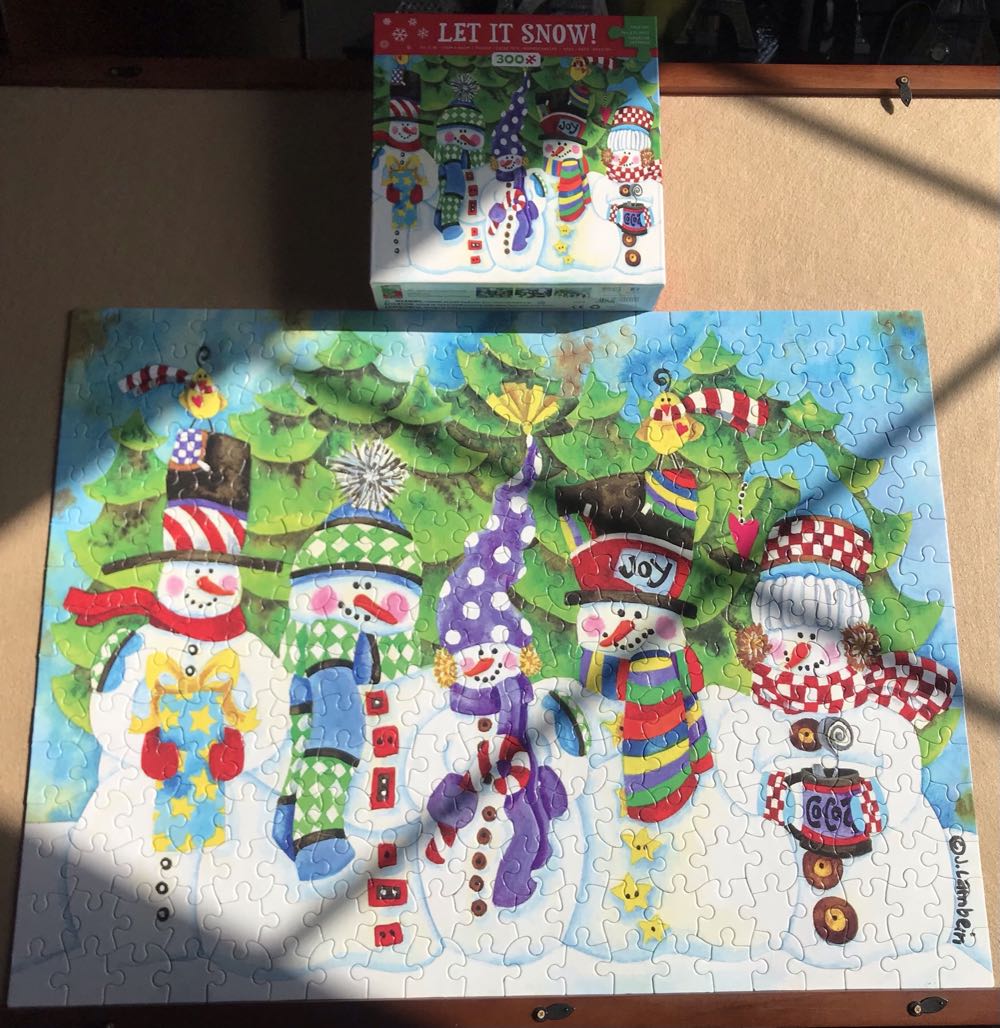 Let It Snow - Ceaco puzzle collectible - Main Image 2