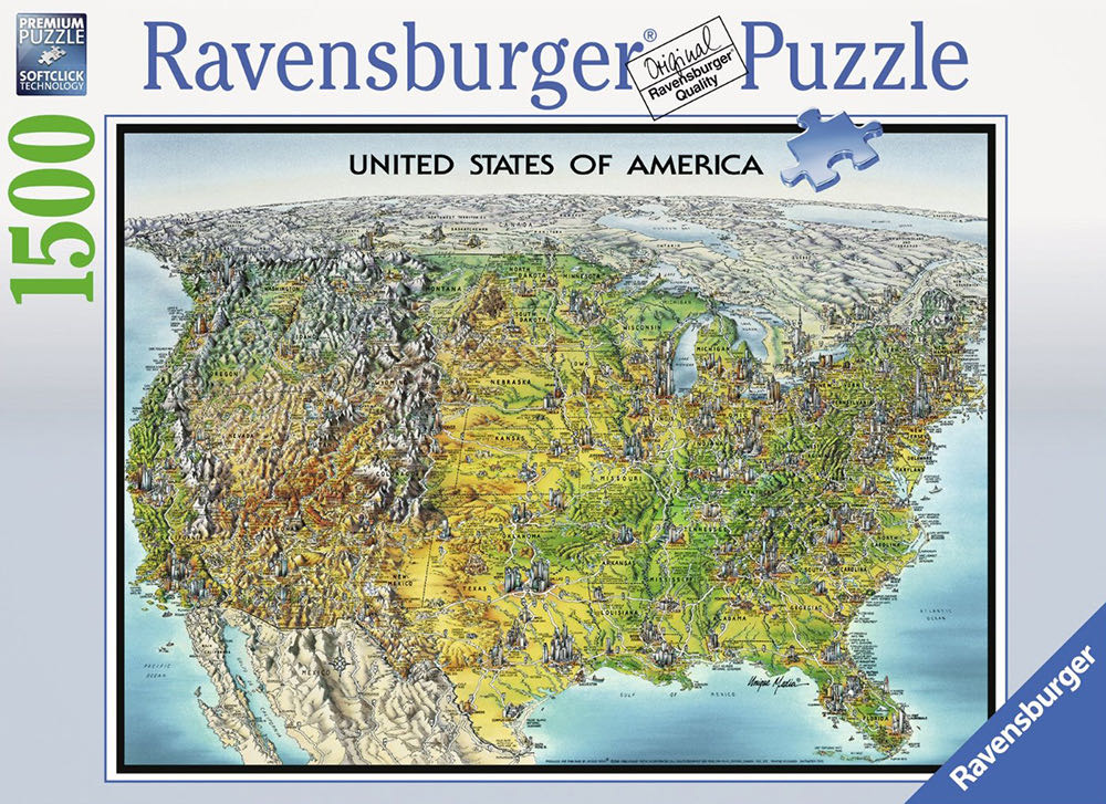 Mega Puzzles Vibrant Piece Puzzle: Redes National Park Spain