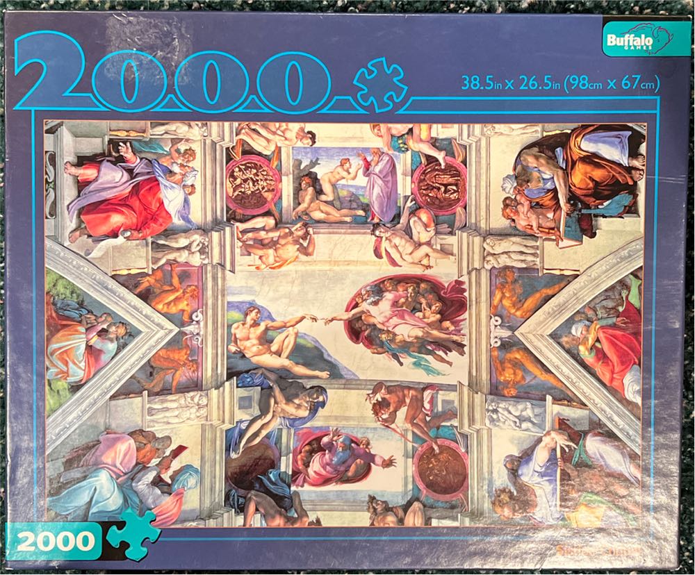 Sistine Chapel - Buffalo Games puzzle collectible [Barcode 079346020188] - Main Image 2