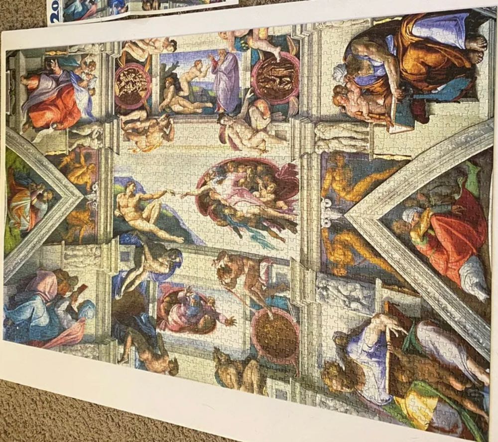 Sistine Chapel - Buffalo Games puzzle collectible [Barcode 079346020188] - Main Image 3