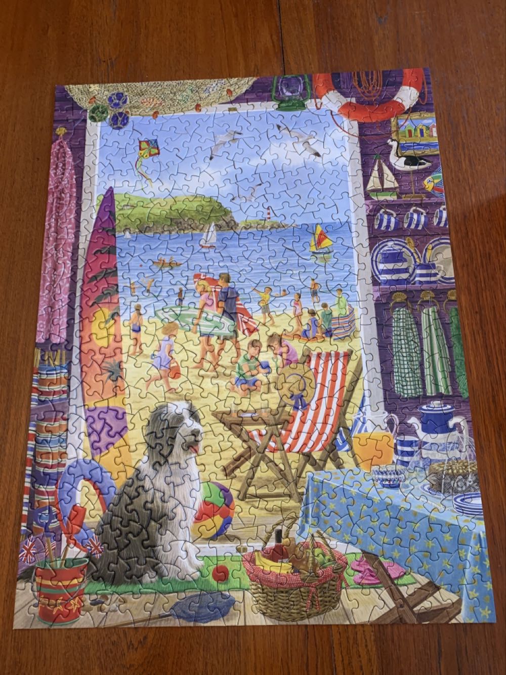 The Beach Shack - Bits And Pieces puzzle collectible [Barcode 192949031921] - Main Image 2