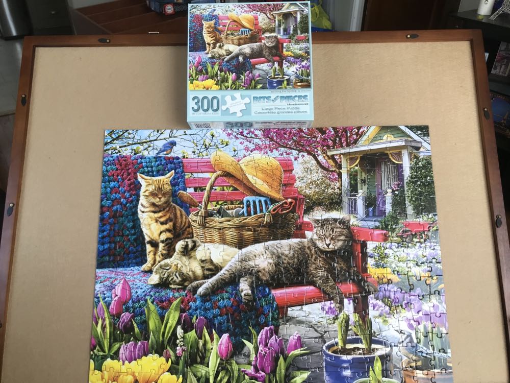 Waiting For Spring - Bits & Pieces puzzle collectible [Barcode 192949036391] - Main Image 2