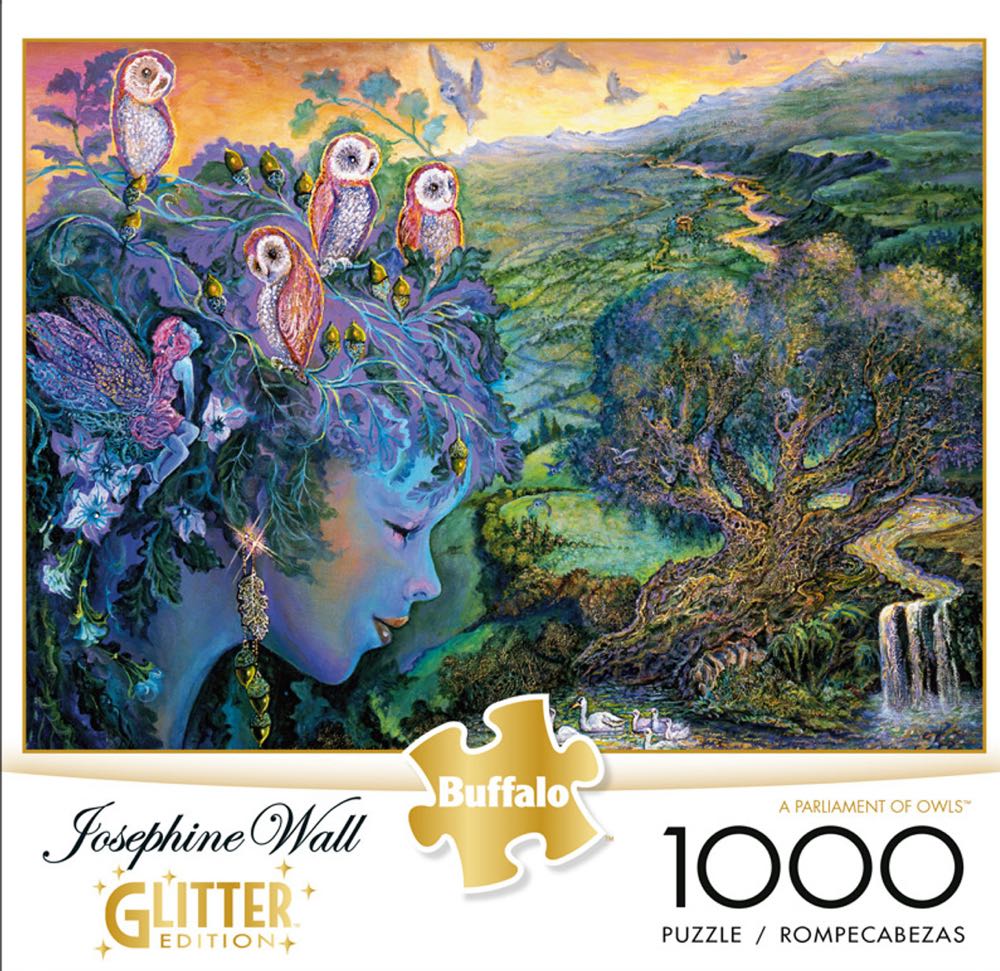 A Parliament of Owls - Buffalo Games puzzle collectible [Barcode 079346121175] - Main Image 2