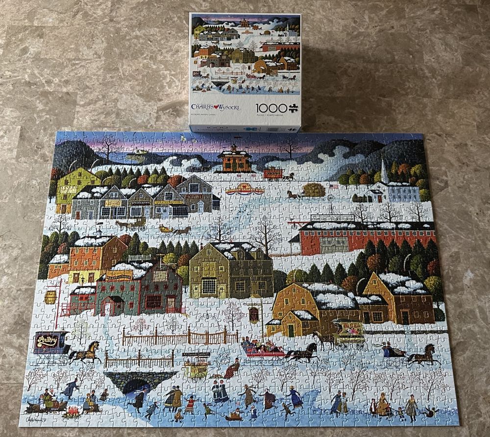 Hickory Haven Canal - Buffalo puzzle collectible [Barcode 079346114917] - Main Image 2