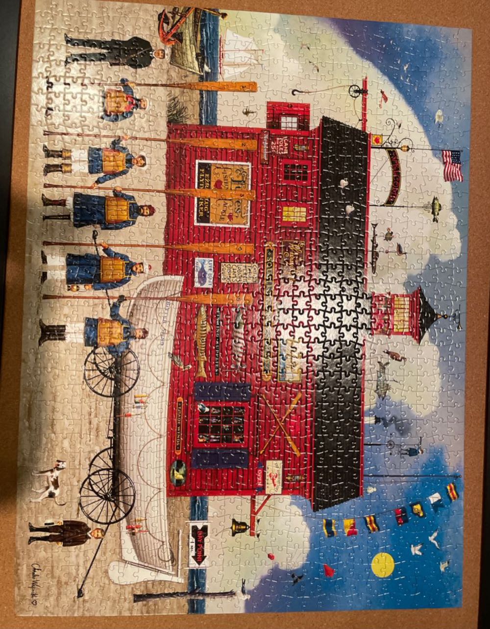 The Sea Buglers - Buffalo Games puzzle collectible [Barcode 079346114849] - Main Image 2