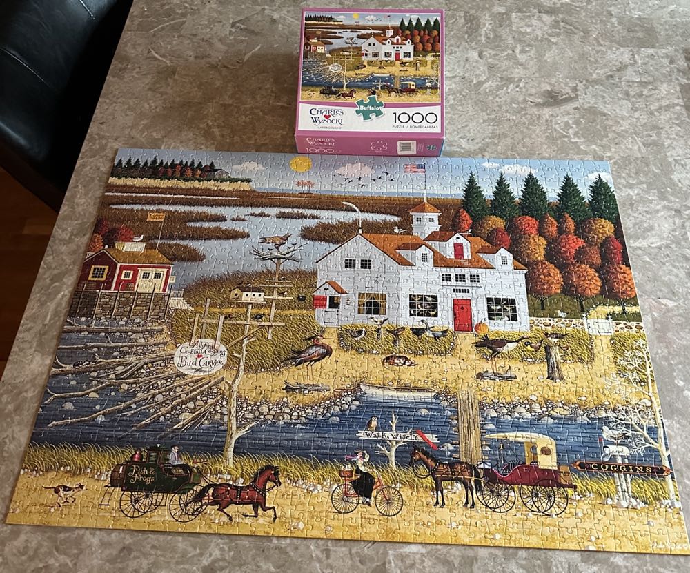 Carver Coggins - Buffalo Games puzzle collectible [Barcode 079346114634] - Main Image 2