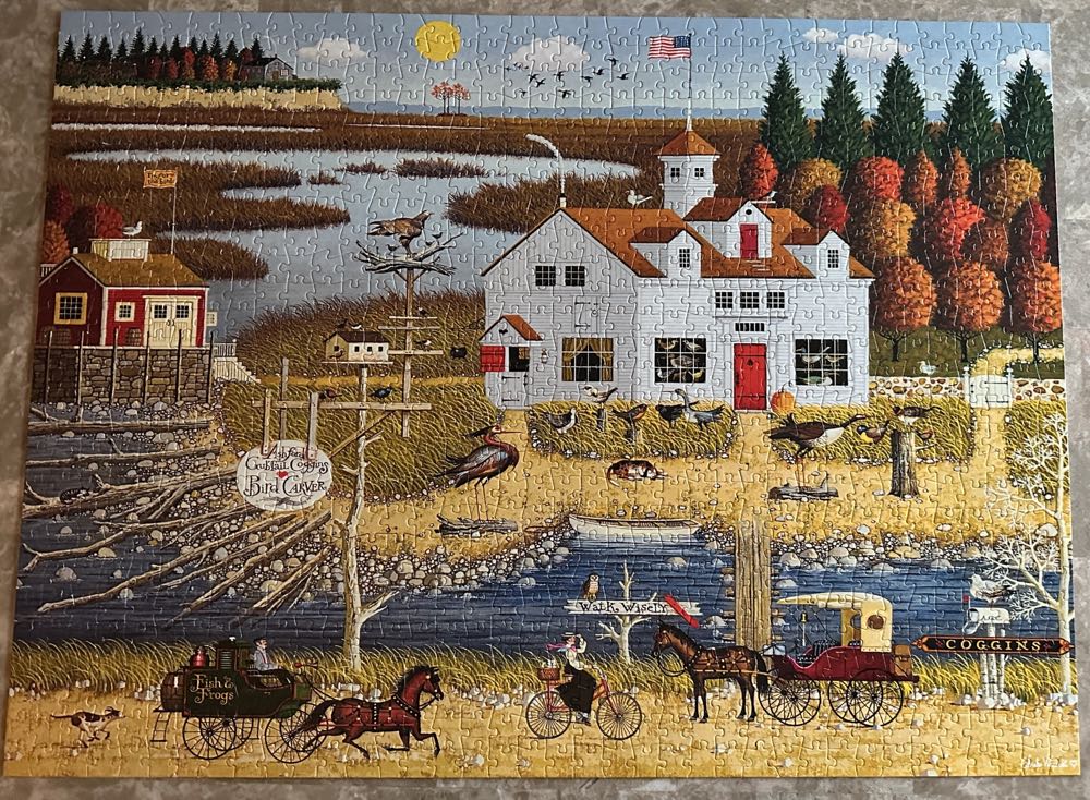 Carver Coggins - Buffalo Games puzzle collectible [Barcode 079346114634] - Main Image 3