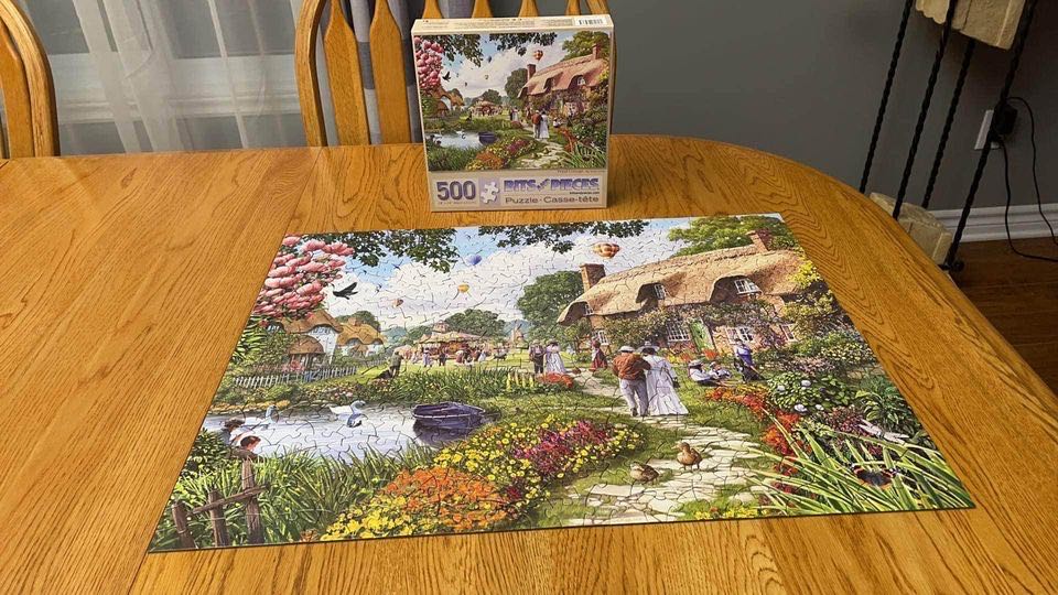 Pond Cottage - Bits And Pieces puzzle collectible [Barcode 192949039385] - Main Image 3