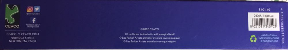 Spell Cats -  Ceaco puzzle collectible [Barcode 021081340403] - Main Image 2