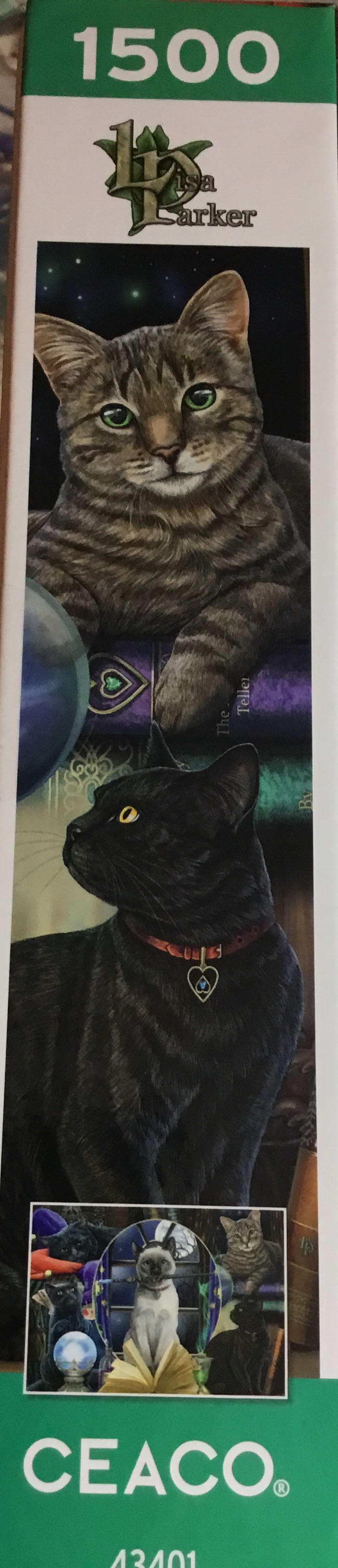 Spell Cats -  Ceaco puzzle collectible [Barcode 021081340403] - Main Image 3