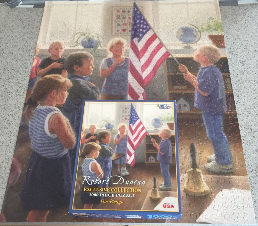 The Pledge - White Mountain puzzle collectible [Barcode 724819253418] - Main Image 3