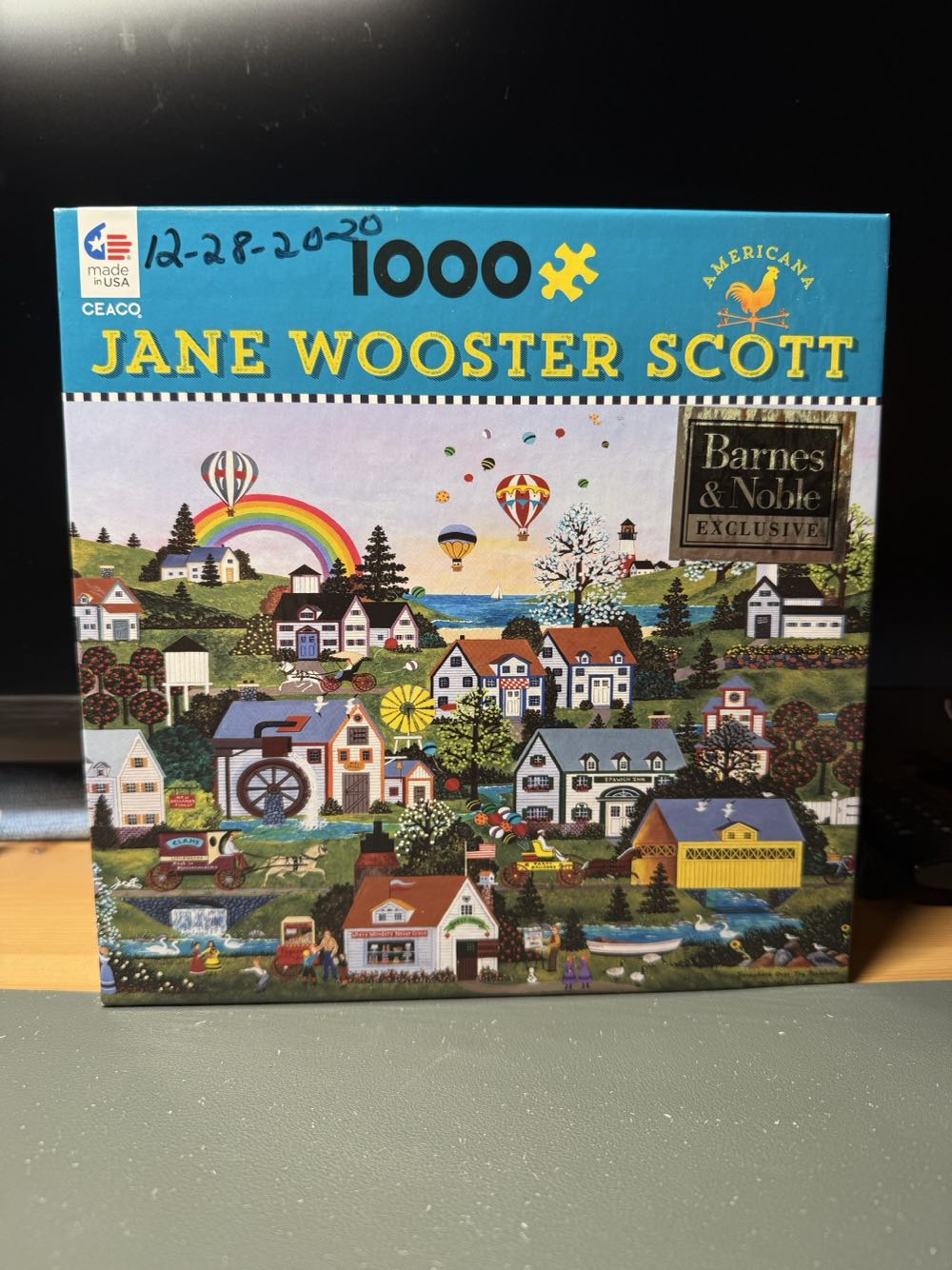 Somewhere Over The Rainbow -  Ceaco puzzle collectible [Barcode 021081332538] - Main Image 2