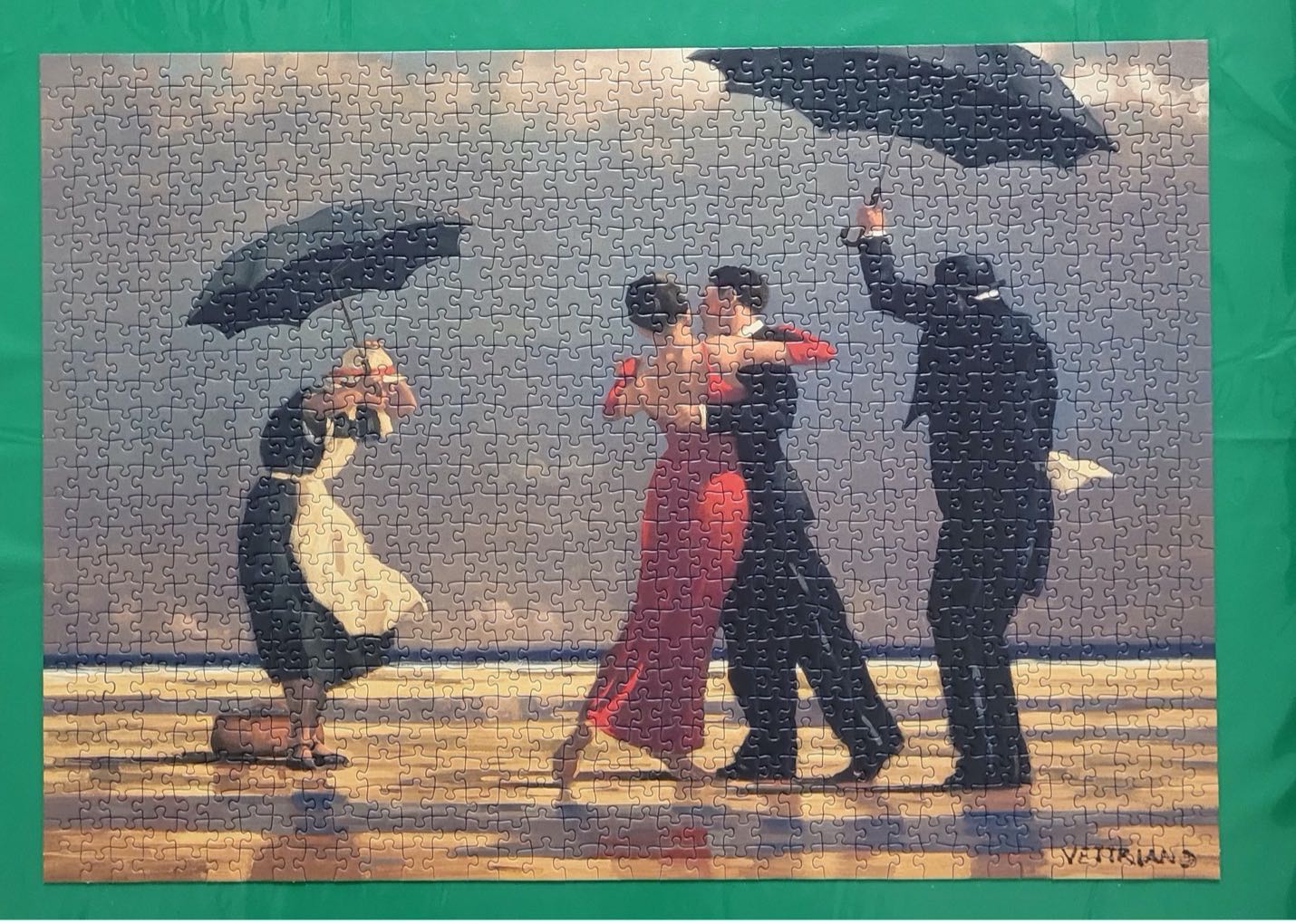 The Singing Butler - Ravensberger Puzzle puzzle collectible [Barcode 666273809759] - Main Image 2