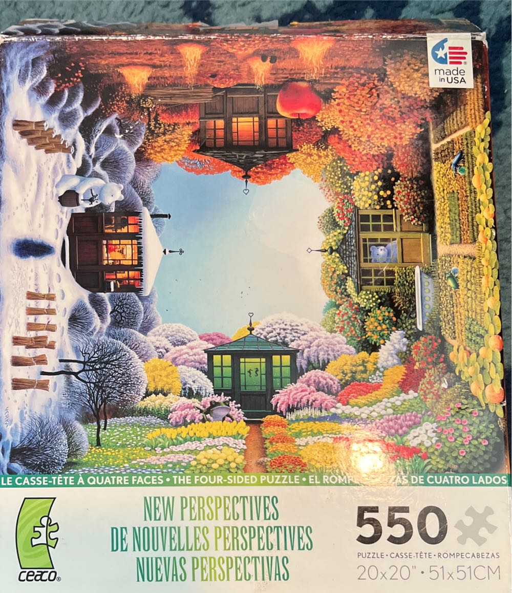 Ceaco New Perspectives Four Sided Garden - Ceaco puzzle collectible [Barcode 0021081023818] - Main Image 2