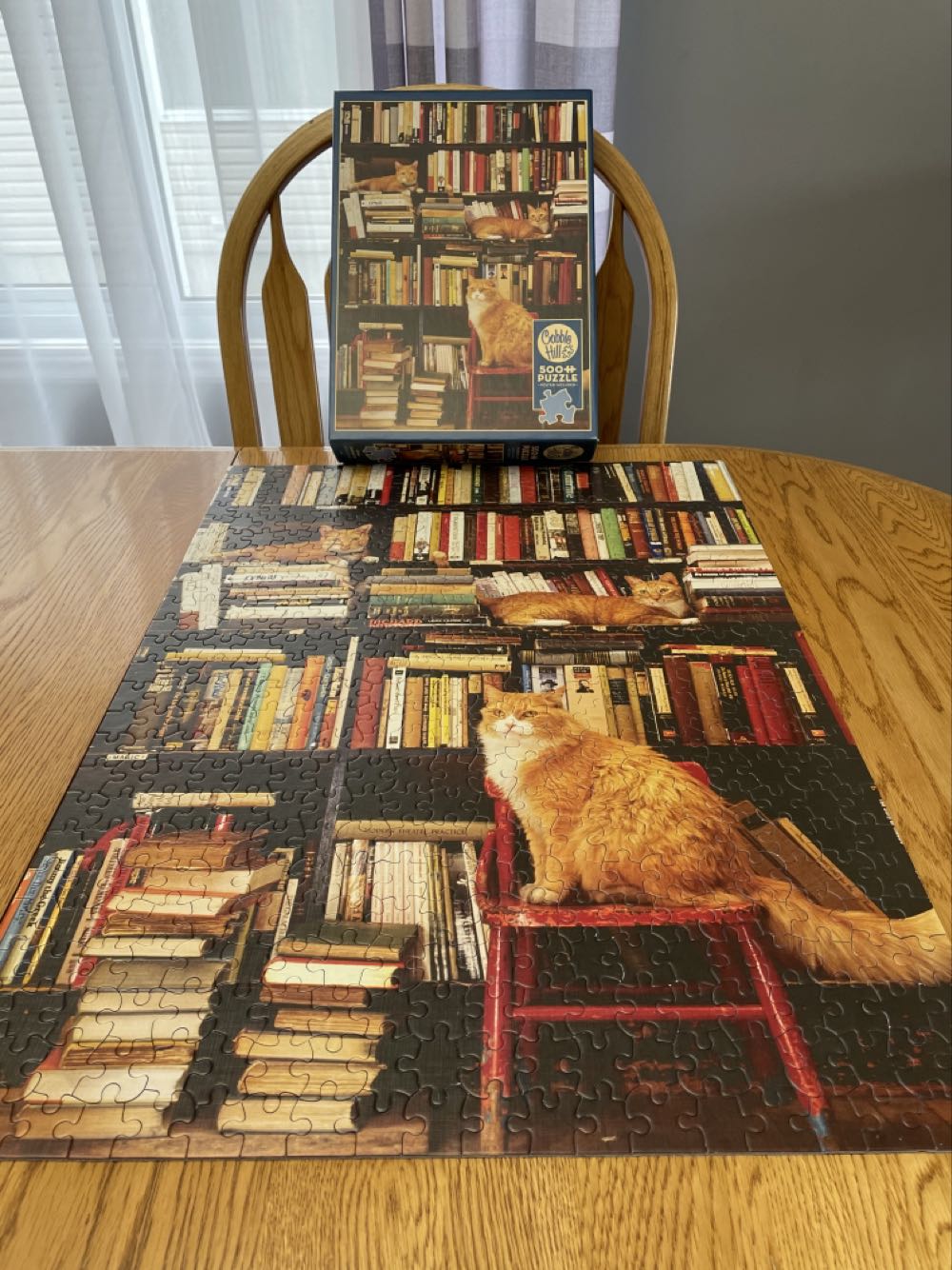 Gotham Bookstore Cats - Cobble Hill puzzle collectible [Barcode 625012850803] - Main Image 3