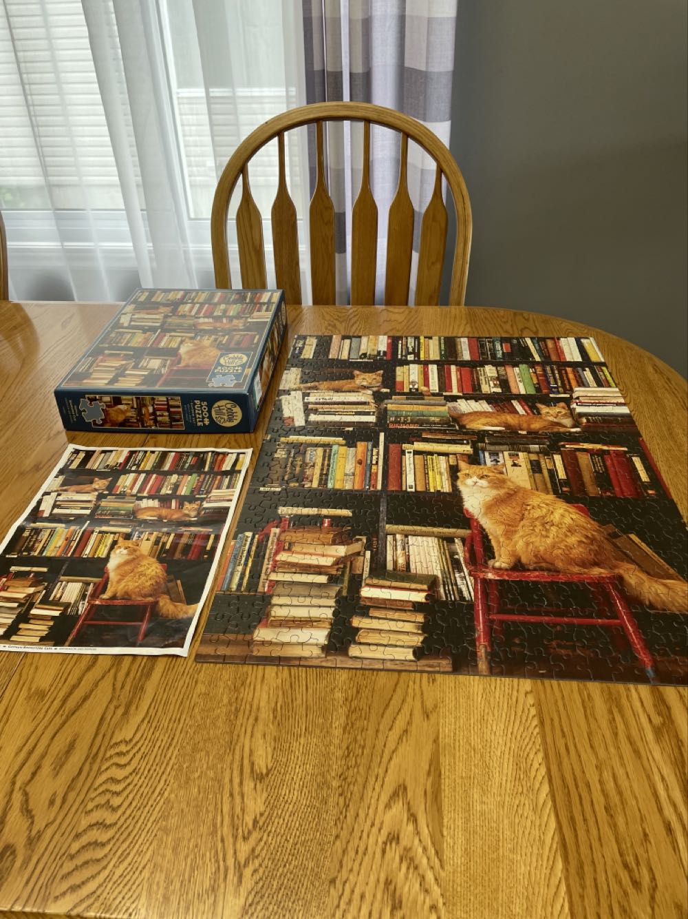 Gotham Bookstore Cats - Cobble Hill puzzle collectible [Barcode 625012850803] - Main Image 4