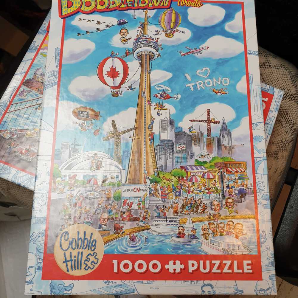 DoodleTown: Toronto - Cobble Hill puzzle collectible [Barcode 625012535021] - Main Image 2